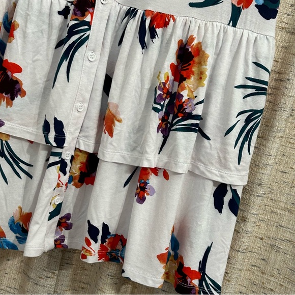 Torrid Super Soft Button Front Tiered Babydoll Top - Picture 4 of 9